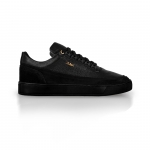 RELAX 03 Black Leather Sneaker Thumbnail