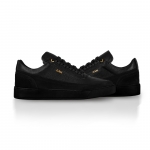 RELAX 03 Black Leather Sneaker Thumbnail