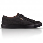 120 DARK GRAY PYTHON EMBOSSED SNEAKER Thumbnail