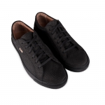 120 DARK GRAY PYTHON EMBOSSED SNEAKER Thumbnail