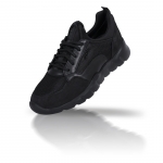 Flex 05 Black Net Embossed Leather Sneaker Thumbnail