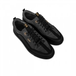 PRIME 03 GRAY LEATHER SNEAKER Thumbnail