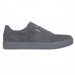 Z6 Gray Cobra Embossed Leather Sneaker Thumbnail