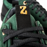 PRIME 01 PINE GREEN EMBOSSED LEATHER SNEAKER Thumbnail