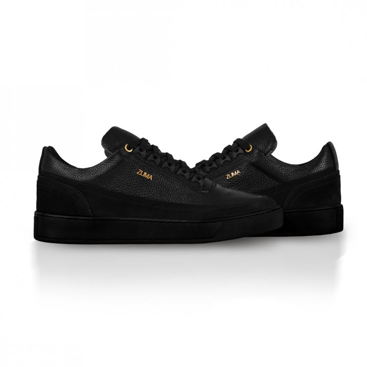 RELAX 03 Black Leather Sneaker