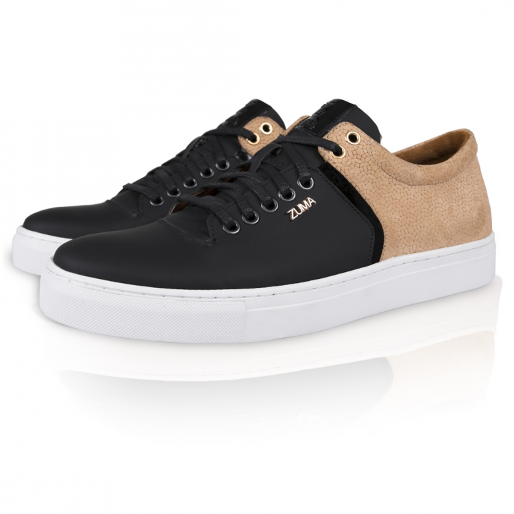 Z3 Camel Chain Embossed Leather Sneaker