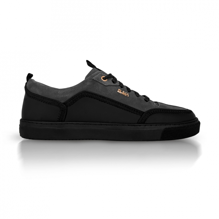 PRIME 03 GRAY LEATHER SNEAKER