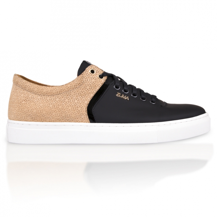 Z3 Camel Chain Embossed Leather Sneaker