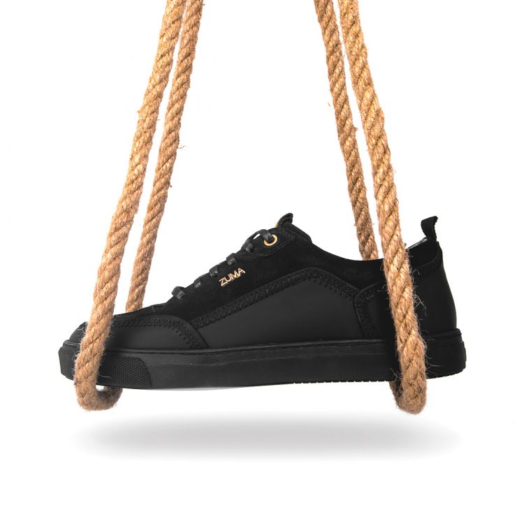 PRIME 02 BLACK LEATHER SNEAKER Galeri Resmi 3